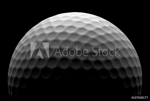 Picture of Golf ball in the dark